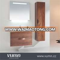 2017 Newest design Modern bathroom furniture 32 inch walnut cabinet bathroom vanities