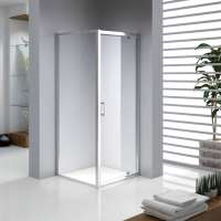 A1800K-F Pivot Glass Door Corner Shower Enclosure