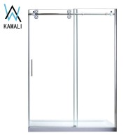 Normal Design Hot Sale Factory Price Customizable Sliding Glass Shower Door for Hotel and Home, Good Quality Shower Room Door