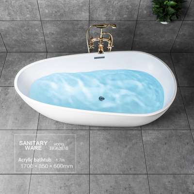 spa Hotel engineering project Whirlpools Bathtub factory installation freestanding acrylic Bath tub