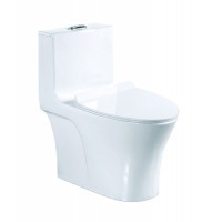 one piece sanitary ware bathrooms ceramic toilet seat 2118