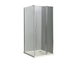 Customized Tempered Glass Compact Shower Rooms Sliding Door Shower Enclosure for Two Person