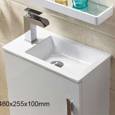 Bathroom vanity hair  basin sanitary ware cabinet counter top basin for washroom