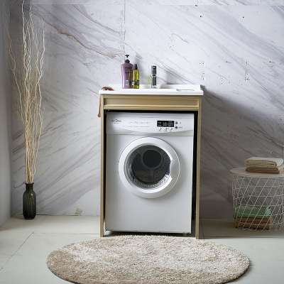 Customized Laundry Sink Bathroom Cabinet For Washing Machine with laundry soap