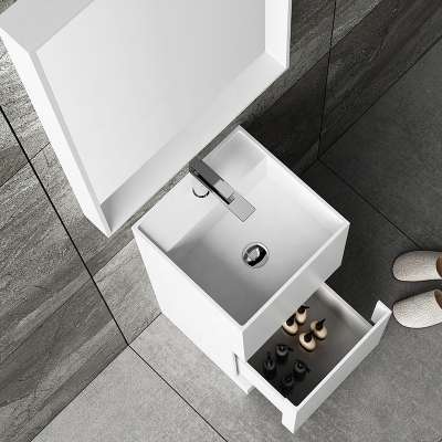 Solid Surface Stone Resin sink  free standing wash basin with cabinet Pedestal resin bathroom resin with vanity top