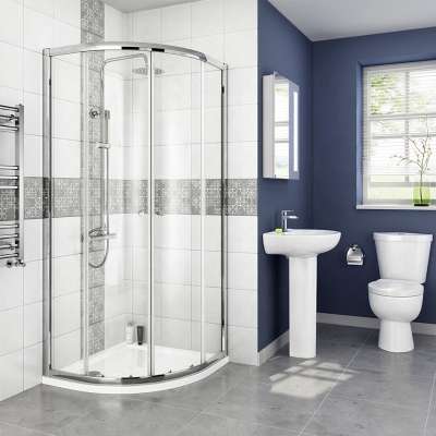 Bath room corner metal Waterproof aluminum enclosure