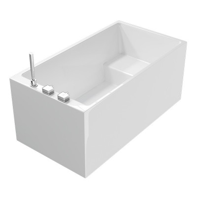 Japan small  Bath tub portable bathtub for Kids tap bathtub Japanese freestanding bathtub with seat and mixer