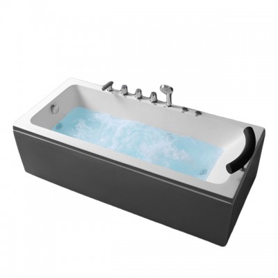 Free Standing 2 sided skirt bathtub New Design Jet Whirlpool  Bath tub apollo massage  Bath Tubs