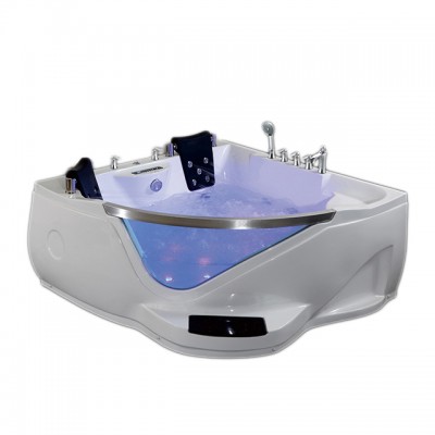 Sexy Bubble Massage tub SPA Bathtub Triangle Whirlpool bathtub Double  bath