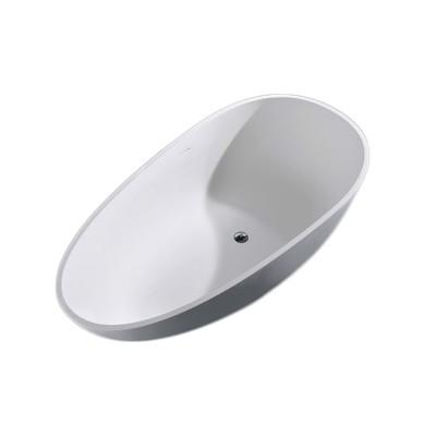 Wholesale Composite stone bathtub free standing solid surface bathtubs free standing baths stone