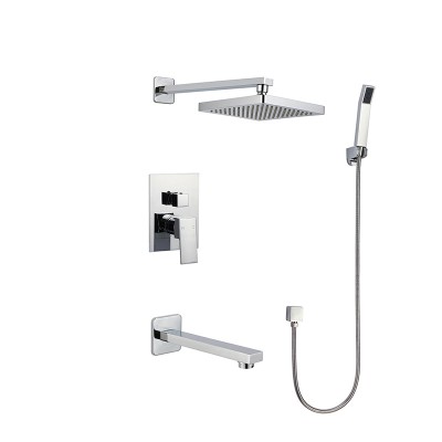 America cUPC certification Bathroom Tub Brass In Wall Shower Faucet Wall Shower Faucet watermark approve